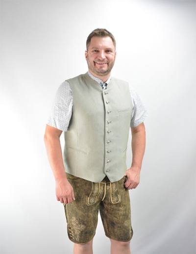 hellgrünes Gilet