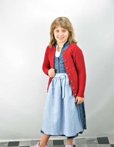 Kinderdirndl und Weste