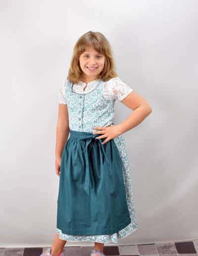 türkises Kinderdirndl