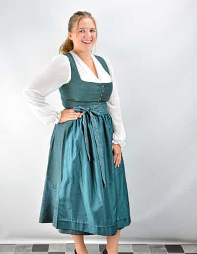 türkises Jägerdirndl